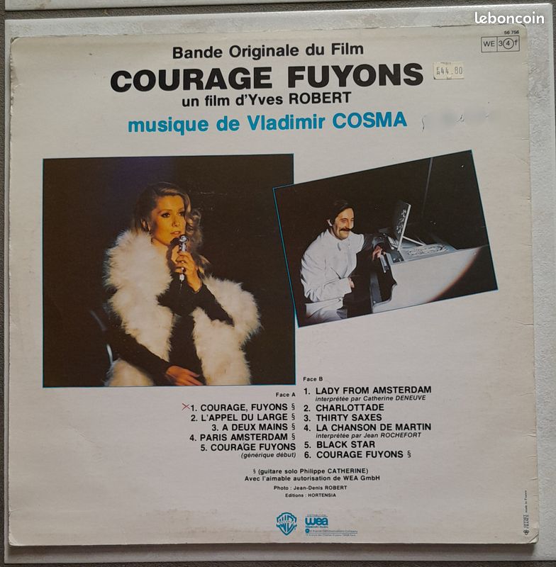 Vinyle film Courage fuyons (image 5)