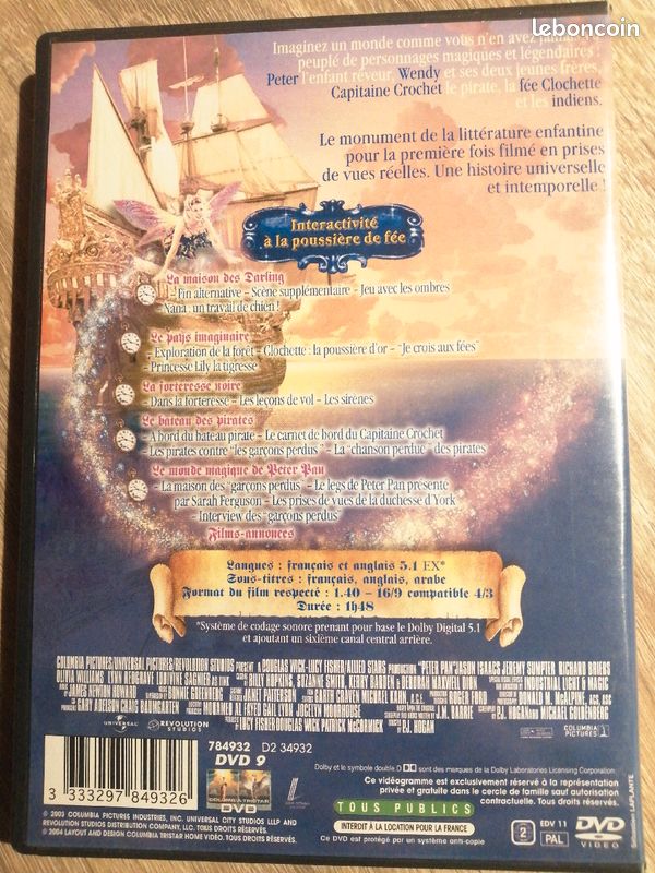 DVD Peter pan (image 2)