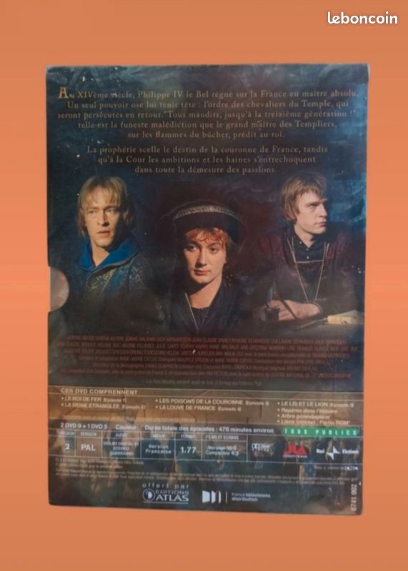 Coffret DVD Intégrale Les Rois Maudits NEUF SOUS BLISTER (image 8)
