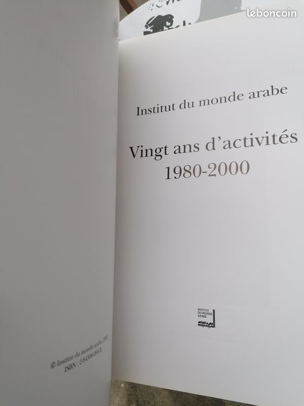 Institut du monde arabe, vingt ans d'activités 1980-2000 (image 3)