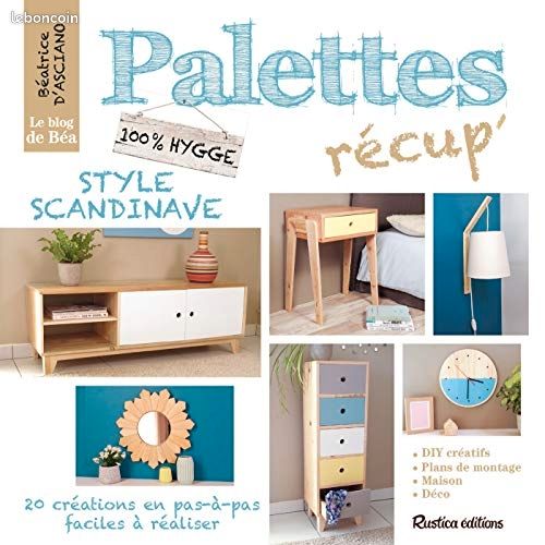 Livre bricolage récupération palettes (image 1)