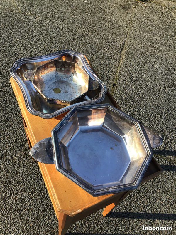 Lot de trois plats anciens (image 4)