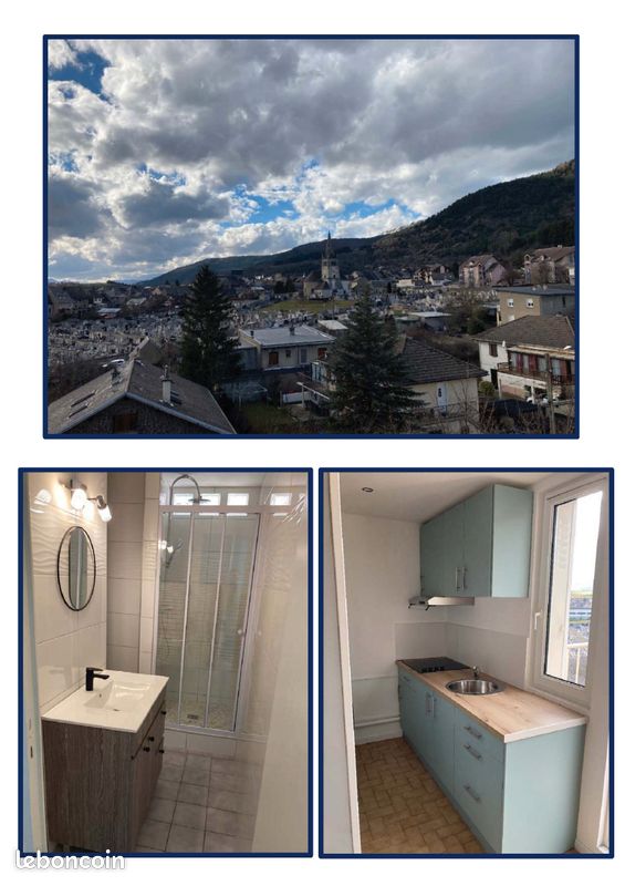 Appartement 3 pièces 45 m² · à La Mure · 45 m² · 570 €/mois