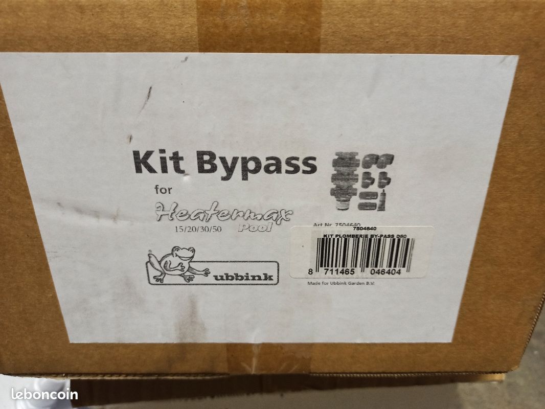 Pompe à chaleur piscine 8Kw + kit bypass (image 4)