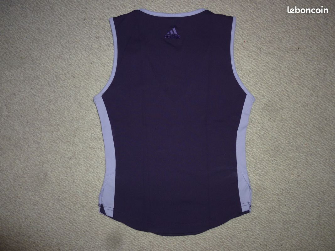 Débardeur Adidas violet/mauve - taille 38 (image 2)
