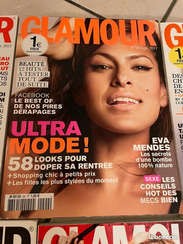 Lot de 9 Glamour 2011 et 2014 pour collection (image 4)