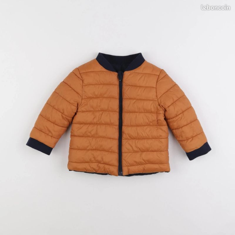 Jacadi Doudoune Réversible Enfant 18 Mois Vêtements bébé