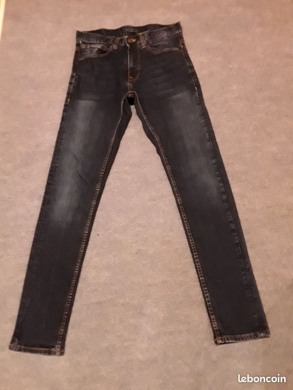 Lot 2 jeans Zara et Bizbee (image 1)