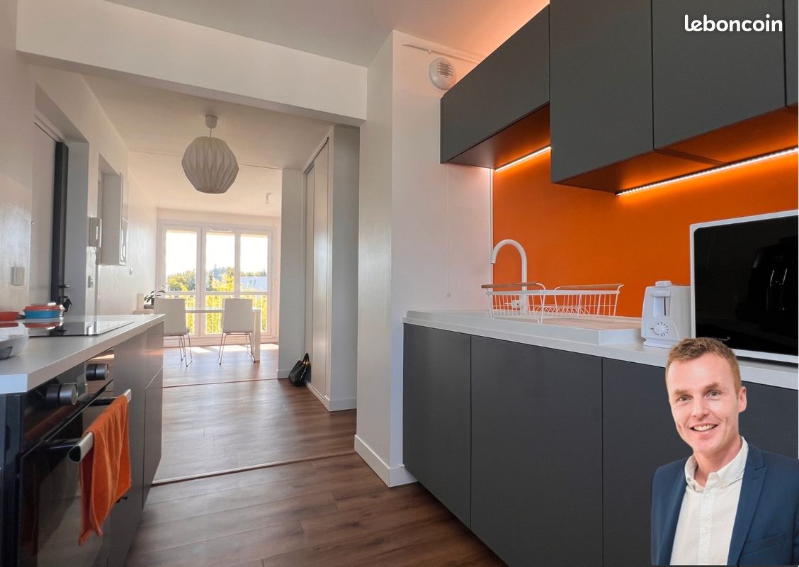 Appartement 3 pièces 60 m² · à Quimper · 60 m² · 93 500 €
