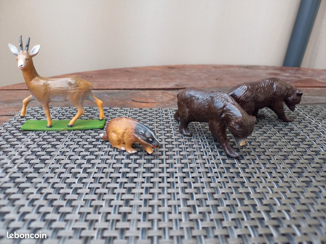 Starlux lot 4 animaux figurines (image 1)