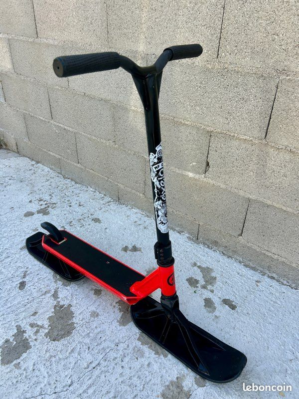 Trottinette Oxelo MF ONE + kit neige SnowPad + roues – 2 en 1 (image 5)