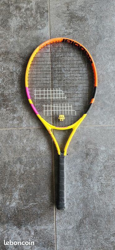 Raquette Babolat Nadal JR 23 Pour Enfant - 215g - Taille 23 - Avec Sac - Occasion