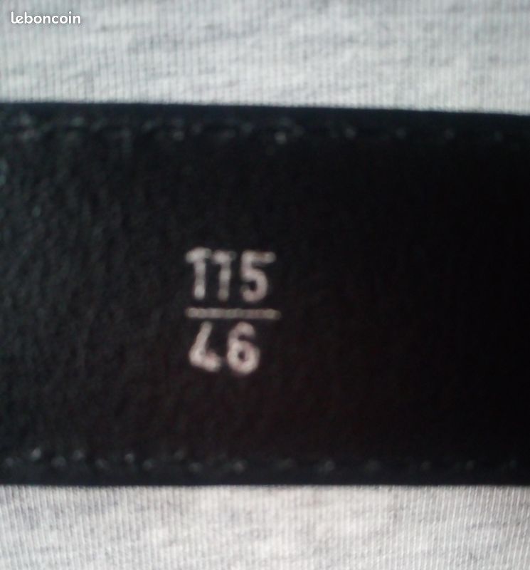 Ceinture cuir Capel homme (image 4)