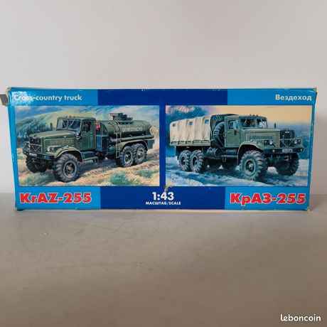 Miniature Camion Chantier Russe BELAZ 540 – Échelle 1/43 – Occasion (manque Rétro)