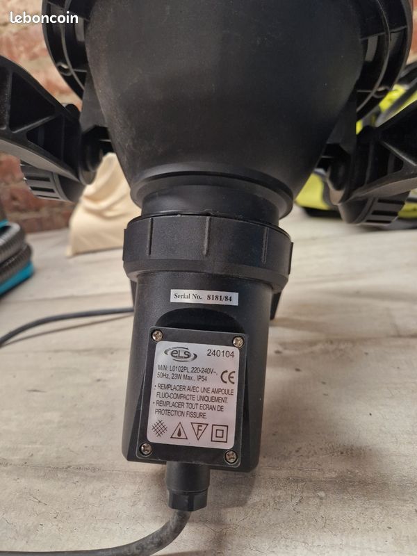 Projecteur intérieur extérieur rotatif 360 degrés ip54 avec support (image 3)