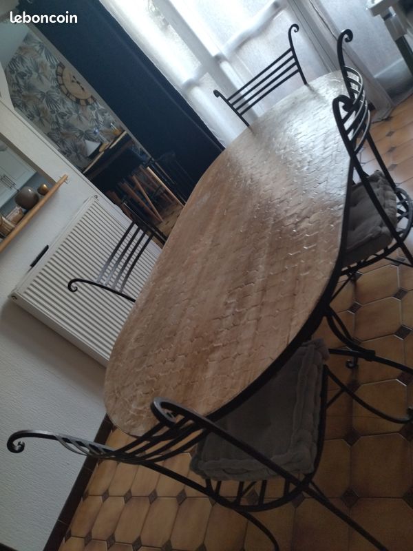 Vend table de salon Marocaine (image 4)