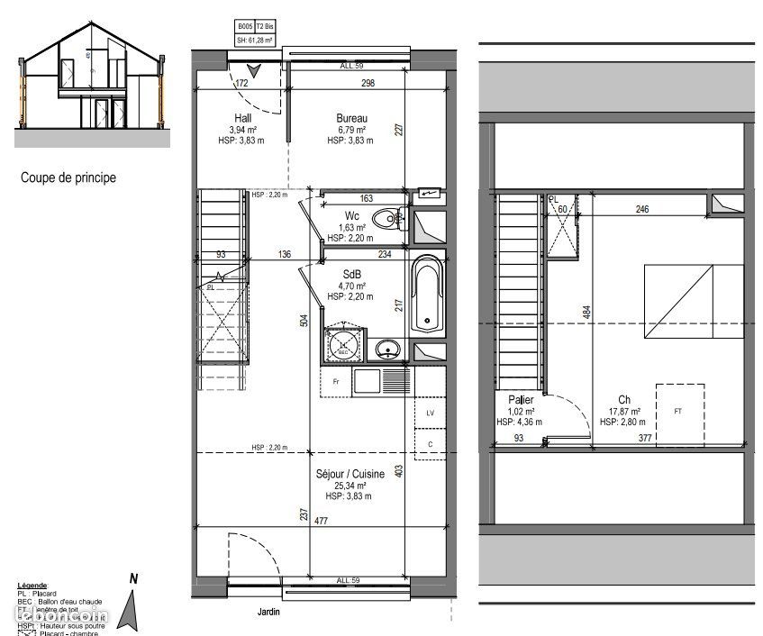 Appartement 2 pièces 60 m² · à Marquette-lez-Lille · 60 m² · 741 €