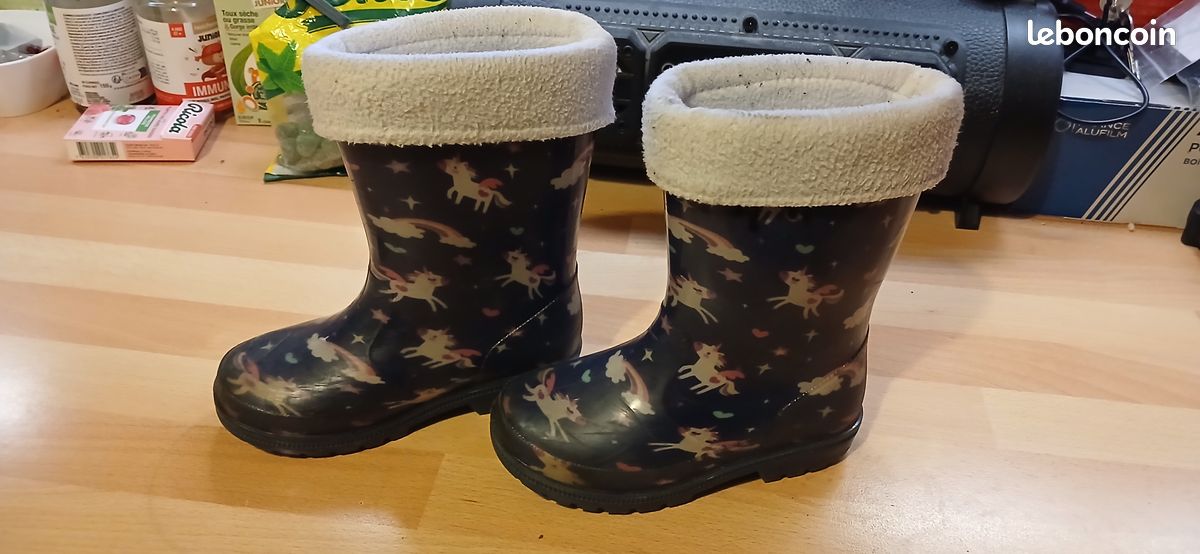 Bottes fille taille 26 (image 2)