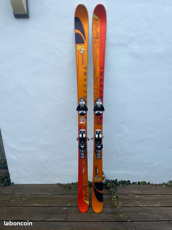 salomon 1080 skis orange Ski Salomon Teneighty Sapceframe