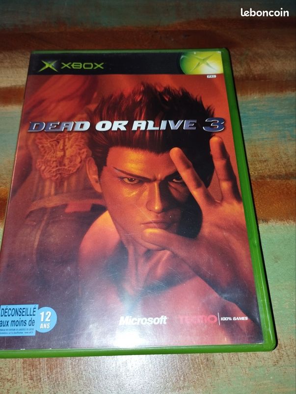 Dead Or Alive 3 Sur Xbox (première Génération) - Jeu Complet PAL, Bon état