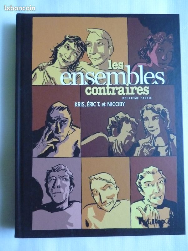 BD - LES ENSEMBLES CONTRAIRES - Série Complète des 2 Tomes - Futuropolis - Etat Neuf - EO (image 3)