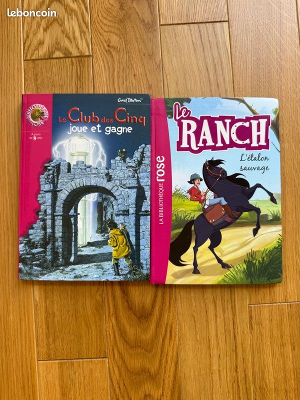 2 livres Bibliothèque Rose (image 1)