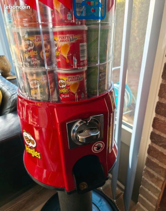 Distributeur de Pringles professionnel 145 cm vintage USA (image 4)