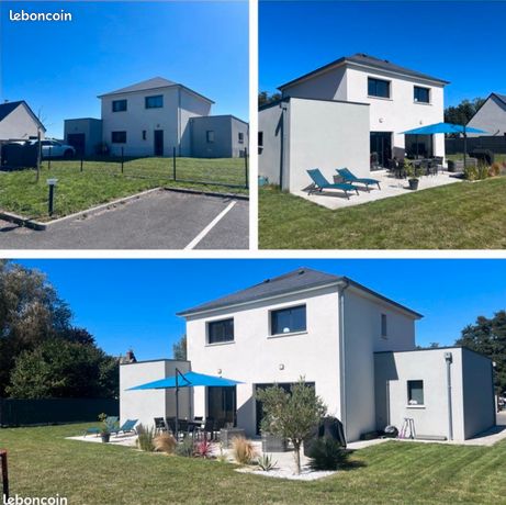 Maison contemporaine 135 m2 - construction de 2018 - Monnaie