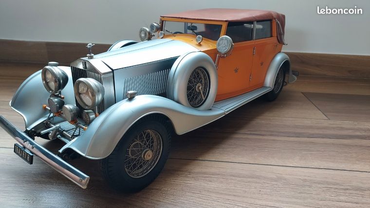 Maquette Pocher 1/8 – Rolls Royce Phantom II Sedan Coupé 1932 (K72) – Pièces D'origine