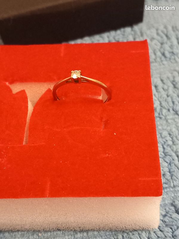 Bague or diamant (image 1)