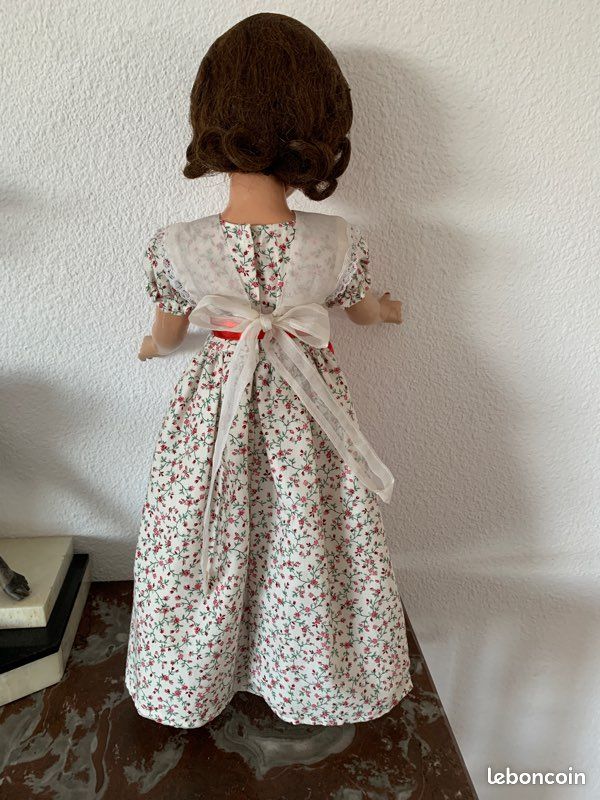 Jolie Poupée Ancienne En Porcelaine Denamur – Vintage, Modèle E5D, Sans Marque