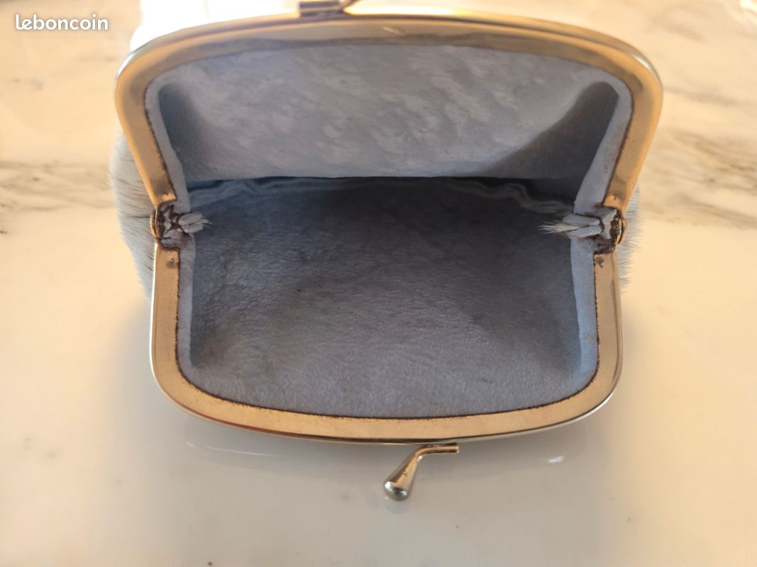 Porte-Monnaie En Cuir De Chèvre LC - Deux Volets - Neuf Avec Étiquettes - Département Homme