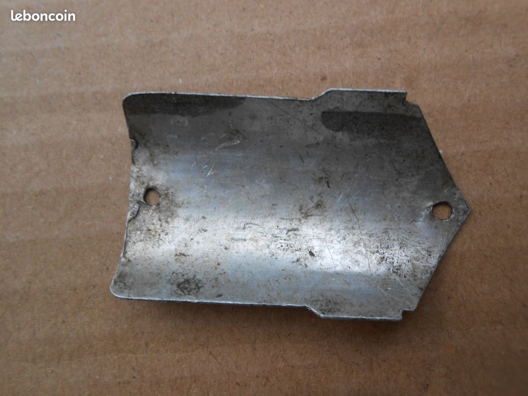 Plaque De Vélo Ancienne VBF Saint-Étienne En Aluminium - Années 50
