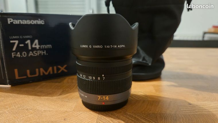 Objectif Panasonic Lumix G 14 Mm F/2.5 ASPH - Pancake - Monture MFT - Occasion