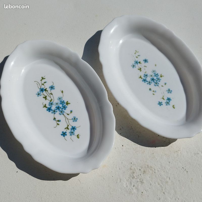 Ravier Arcopal Myosotis Modèle Veronica Vintage 70 - Arts de la table