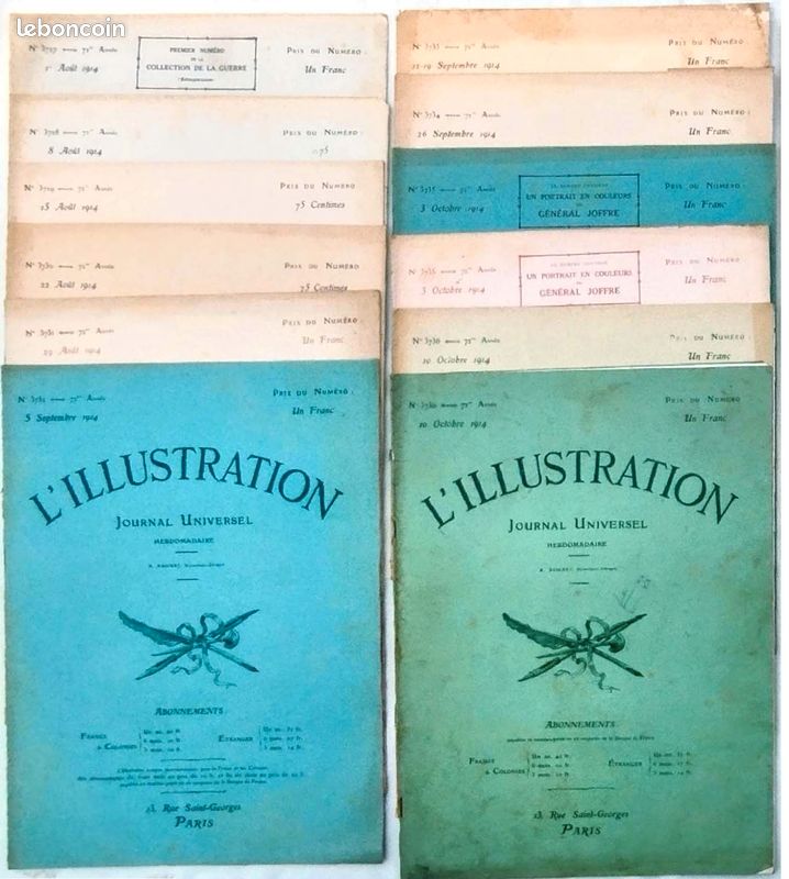 L'Illustration N°3510 – Juin 1910, Journal Patriotique, époque XXème, Illustré
