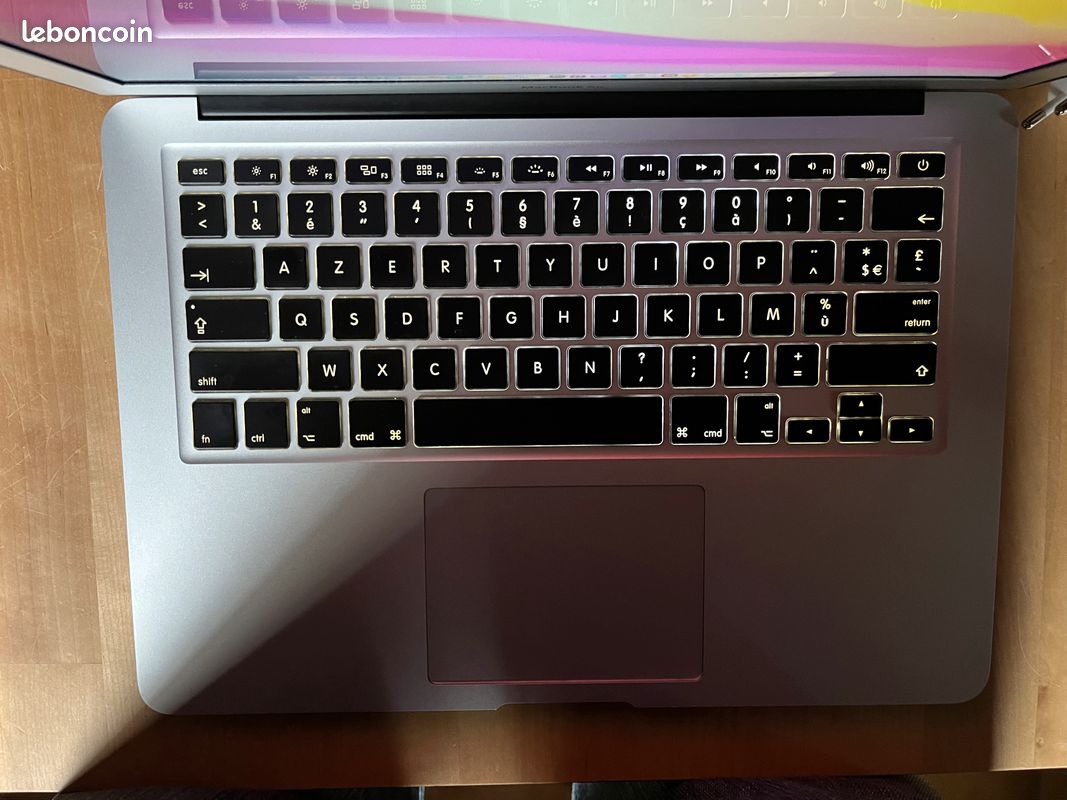 MacBook Air 13’3 de 2014 Intel Core i5 1,4Ghz 4Go Ram, SSD 120go, batterie 95% (image 2)
