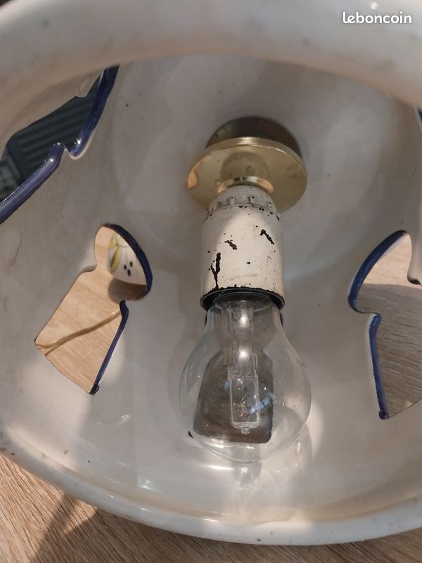 Lustre artisanal en céramique (image 3)