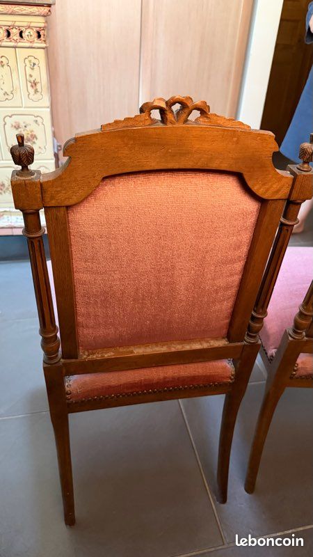 2 Chaises victoriennes refaites (image 4)