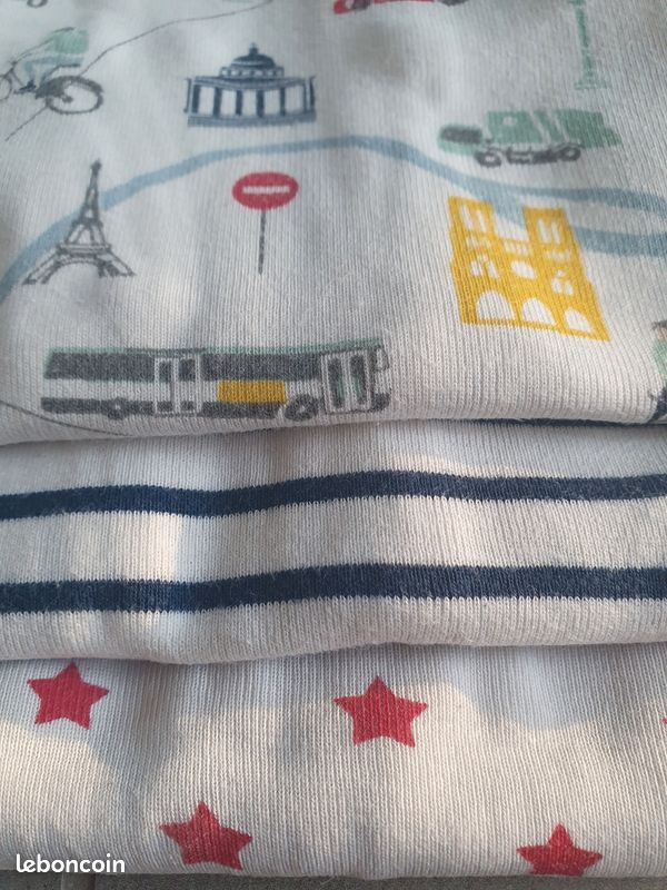 Lot 3 débardeurs Petit Bateau 6 ans (image 3)