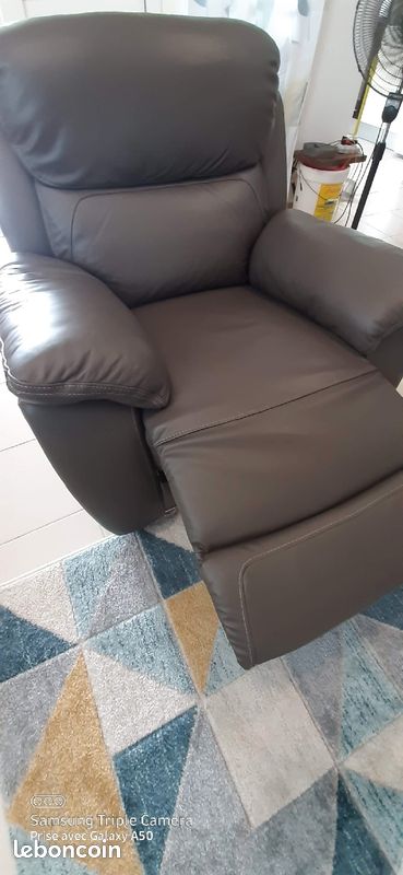 Vente de canapé cuir cause départ (image 5)