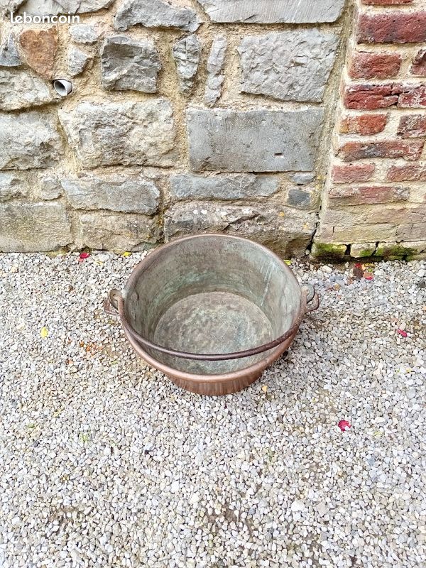 Chaudron en cuivre très ancien (image 2)