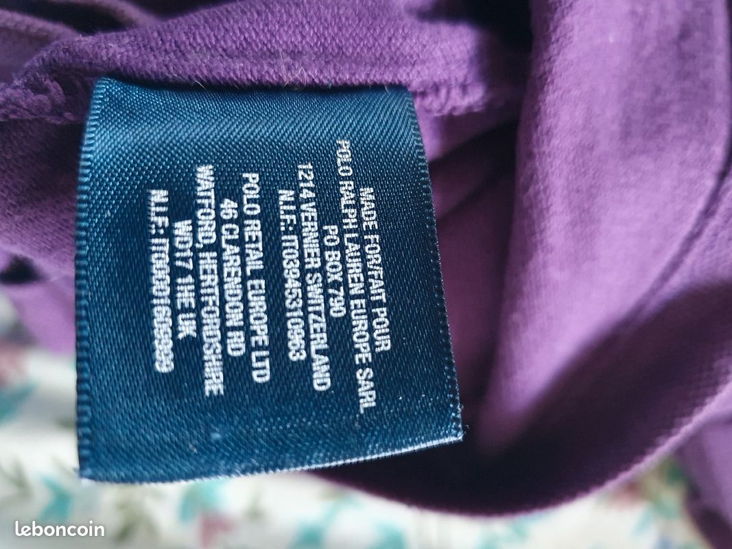 Polo ralph lauren pour enfant manches longues (image 5)