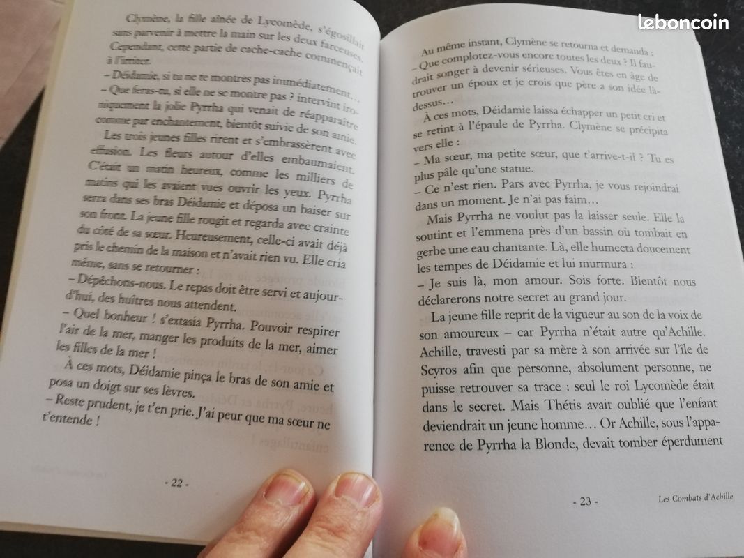 Livre les combats d'achille (image 2)