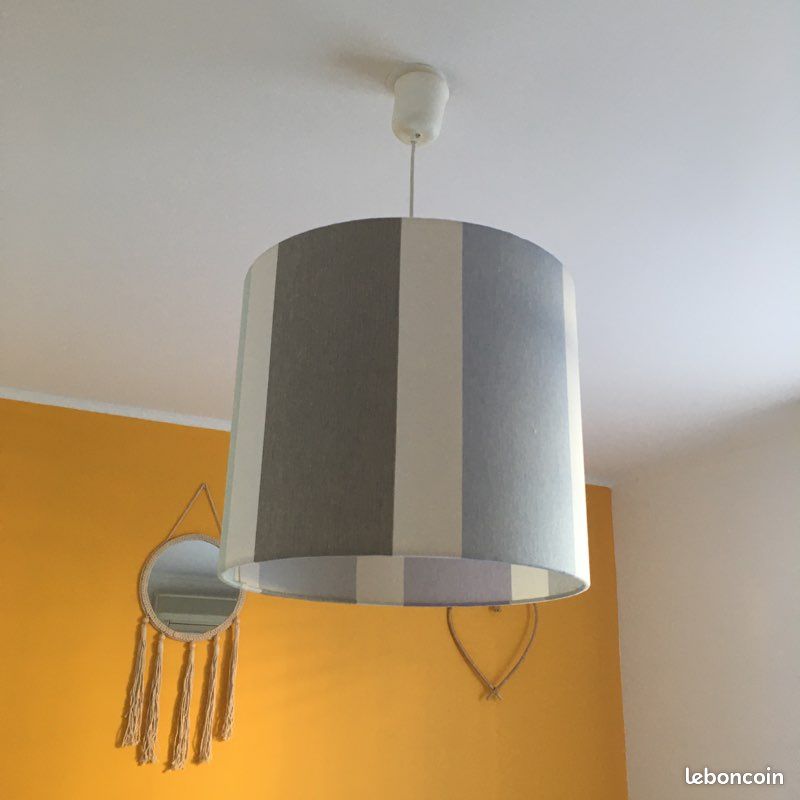 Suspension rayée de plusieurs couleurs les toiles du soleil (image 1)