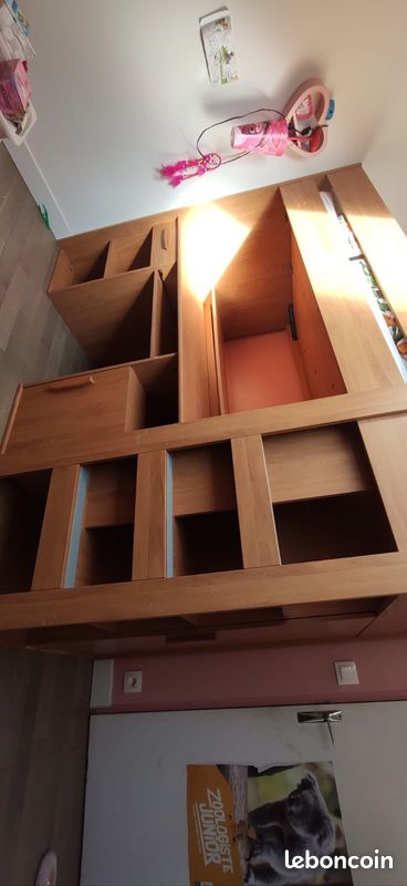 Lit bureau enfants (image 2)