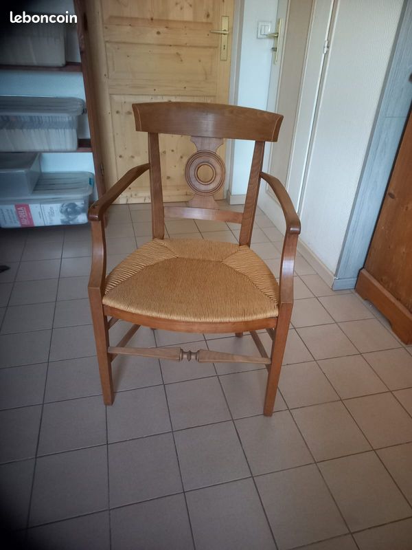 Fauteuil Louis Philippe Bois fruitier (image 1)