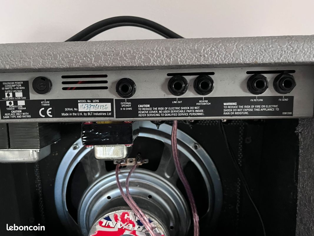 Vends Ampli Laney LC15R (image 4)