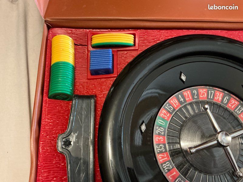 Roulette Vintage Otron RG-100 Complète Avec Sa Boîte - Jeu De Hasard Stratégique