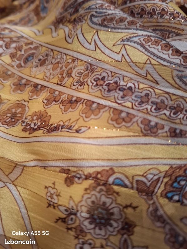 Robe longue imprimée Nina Kaufmann. Taille S mais taille 42 (image 4)